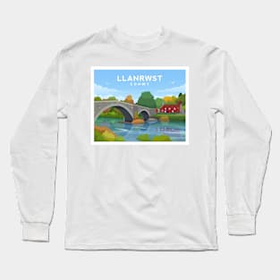 Llanrwst - Conwy, North Wales Long Sleeve T-Shirt